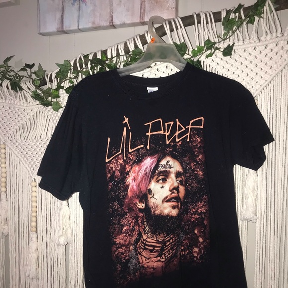 Tops - Lil peep graphic tee